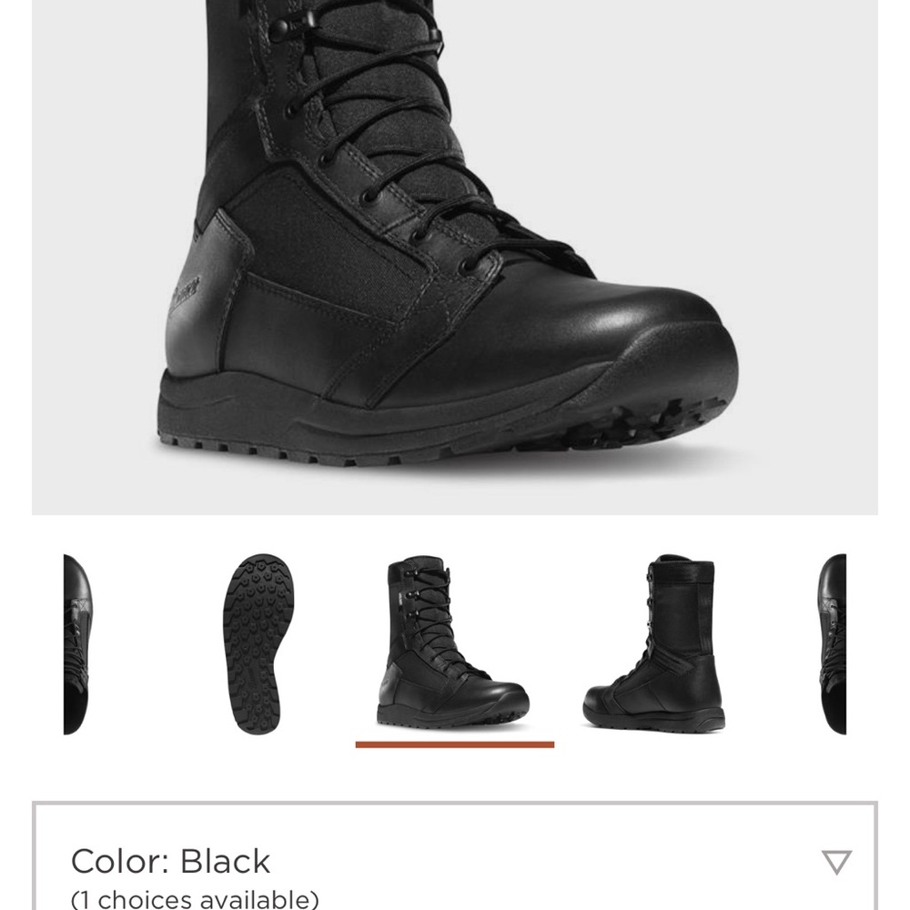 Danner Men's Tachyon Black Work GTX Boots